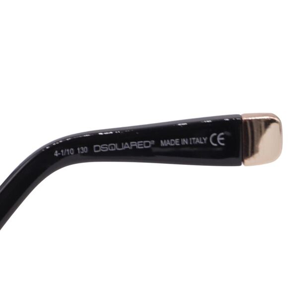 Dsquared2 DQ0044 Oversized Sunglasses in Black Acetate
